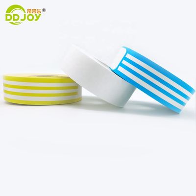 257*25mm Adultos Personalizáveis Directos de Papel Térmico ID Pulseiras para Recreio Interior