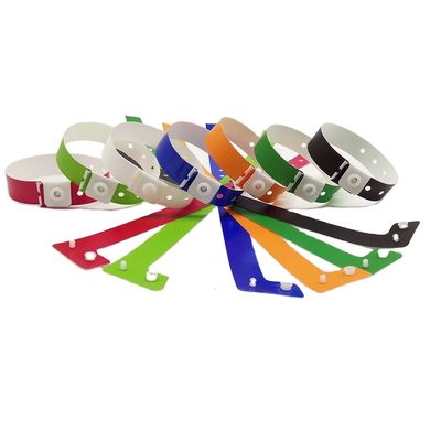 Envio DHL UPS FEDEX EMS TNT Pulseira resistente à água descartável para eventos no parque