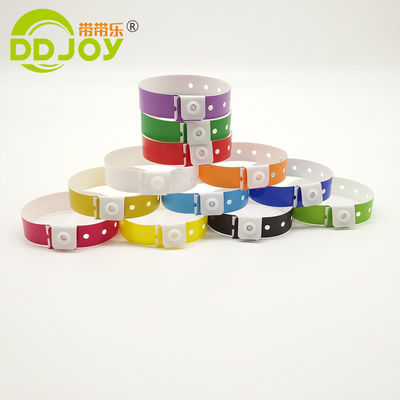 Envio DHL UPS FEDEX EMS TNT Pulseira resistente à água descartável para eventos no parque