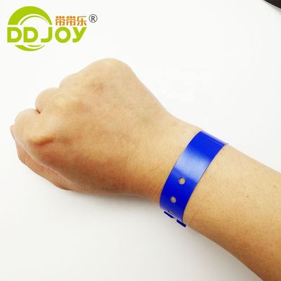 Envio DHL UPS FEDEX EMS TNT Pulseira resistente à água descartável para eventos no parque