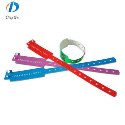 250*25mm de forma larga Pulseira composta Nenhuma Certificado Tipo para Eventos Festival