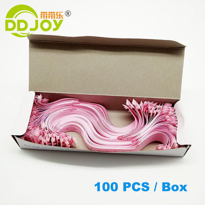 Pulseira de identificação do paciente de vinil à prova d'água 100pcs/caixa Pulseiras de identificação de PVC personalizadas para hospital
