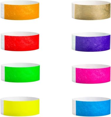 Uma vez DuPont Papel Reunião Anual Festival de Música Entrada Pulseira de Reconhecimento