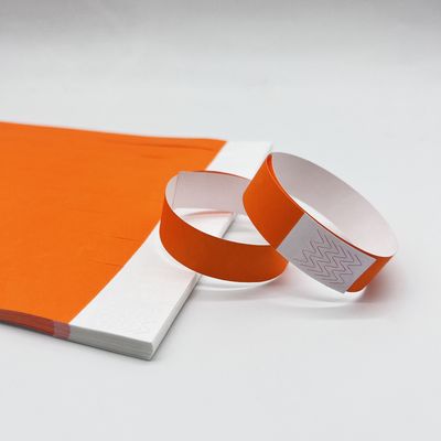 OEM Impressão de logotipo personalizado Pulseiras Tyvek para eventos Pulseiras de papel à prova d'água