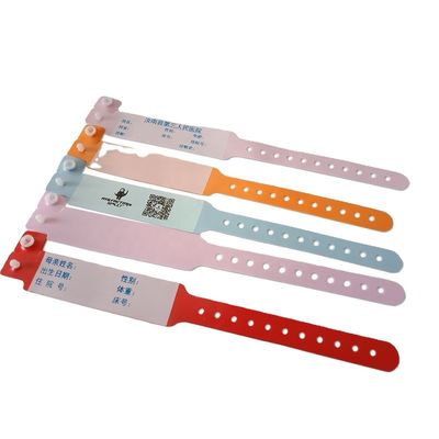 ISO9001 Certificado Amarelo Vinil ID Pulseira Pulsera de PVC personalizada para Eco-friendly