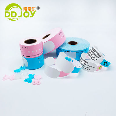 Materiais térmicos Bijuterias Materiais principais OEM ODM Pulseiras impermeáveis de identificação para adultos
