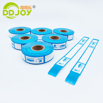 Papel sintético térmico de cores personalizadas Pulseira de identificação de pulseira Rolo para eventos