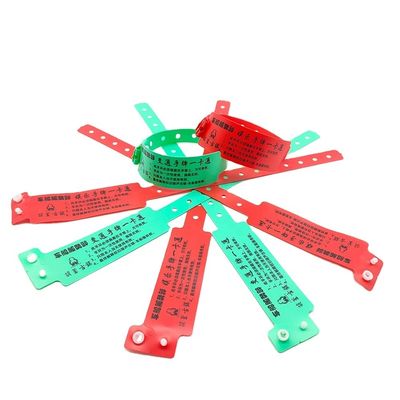 Estilo DDJOY Parque/jogo Eventos Pulseira de pulso de PVC Pulseira para identificação infantil