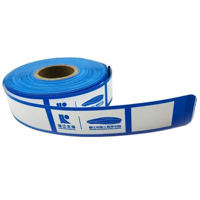 Pulseiras de papel sintético impermeáveis personalizáveis para identificação de eventos via FedEx