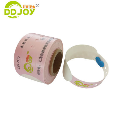 Pulseiras personalizadas com código de barras para identificação de pacientes hospitalares 257*32mm/206*25mm