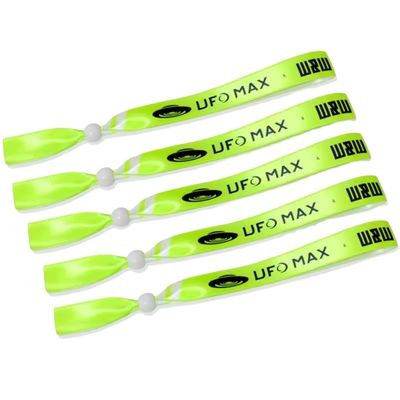 Moda RFID CHIP Custom Event Party Ribbon Satin Tecido Pulseiras para ocasiões