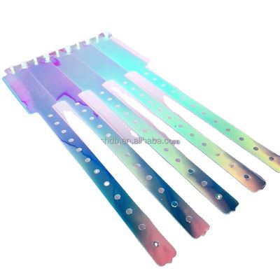 Alvo Todos os Usuários Finais Pulseira colorida de TPU para Bar Night Club Artesanato de Metal Personalizado