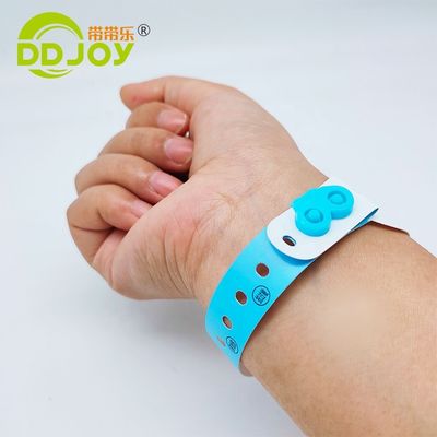 Logotipo de estoque Hospital doente Identificação médica descartável Pulseira térmica Entrega rápida DHL