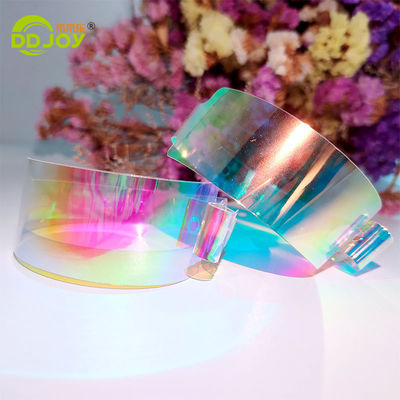 Impressão personalizada de TPU Holograma de uma só vez Glitter Pulseira de cores claras para clube de bares