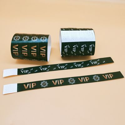 Braceletes de papel descartáveis personalizados
