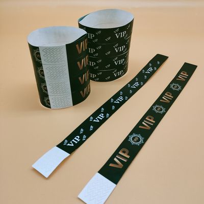 Braceletes de papel descartáveis personalizados