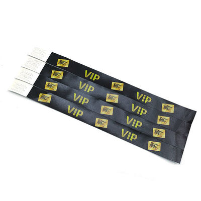 Banda de pulso customizada de Tyvek à prova d'água pronto para o Festival VIP Todos os usuários finais alvo