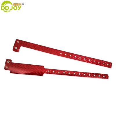 Snap Clamp L Shape Glitter Holográfico Entretenimento Pulseira Pulseira Bilhetes