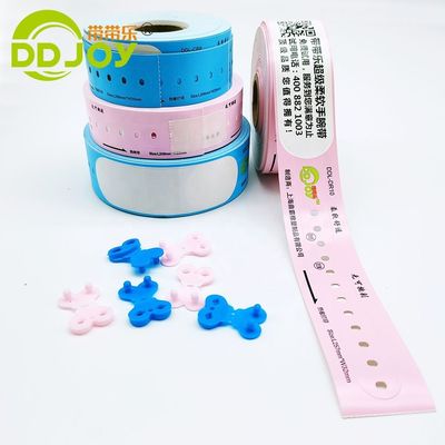 Pulseira imprimível com logotipo personalizado Pulseira de identificação usando papel de transferência térmica