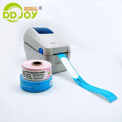 Pulseira imprimível com logotipo personalizado Pulseira de identificação usando papel de transferência térmica