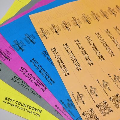 Festa Dever-Tem Conventual Ocasião Eventos de Férias Custom Pulseira de papel descartável