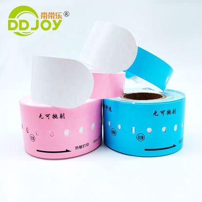 Impressora de informações personalizadas Pulseira de impressão térmica anti-gravagem para admissão ao clube