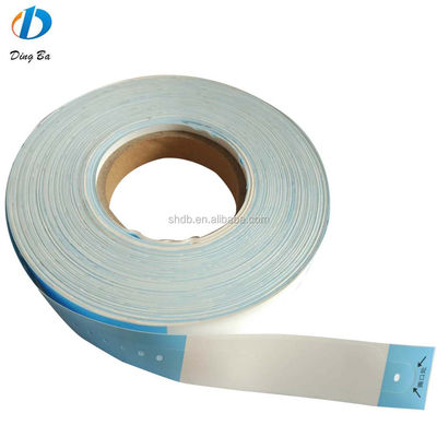 Impressão a cores Pulseira de papel sintético térmico para identificação do paciente 257*32mm