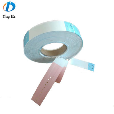 Produtos personalizados para festas de eventos Pulseira de papel térmico descartável para hospitais