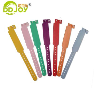 Pulsera médica descartável de identificação de PVC conveniente para ocasião de aniversário