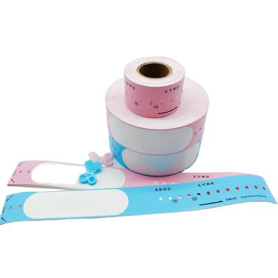 Pulseira térmica à prova d'água descartável Imprime o teu próprio desenho em papel sintético