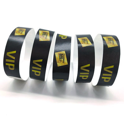 Pulseiras de papel Tyvek para eventos Festivais Concertos e atividades musicais