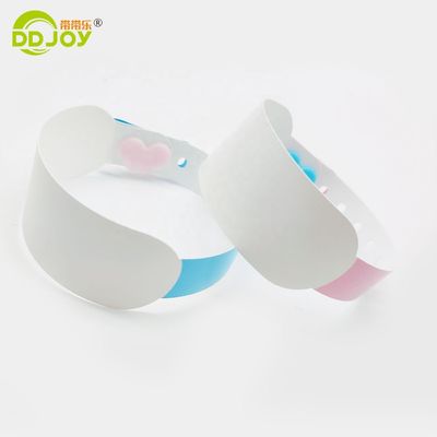 Pulseira térmica à prova d'água descartável Imprime o teu próprio desenho em papel sintético