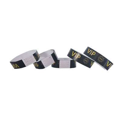 Pulseiras de papel Tyvek para eventos Festivais Concertos e atividades musicais
