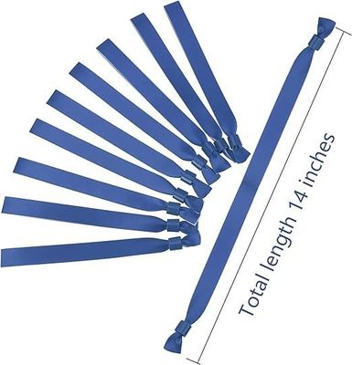 Logotipo personalizado impressão de texto pulseiras de tecido de cetim para evento festa festival uma vez