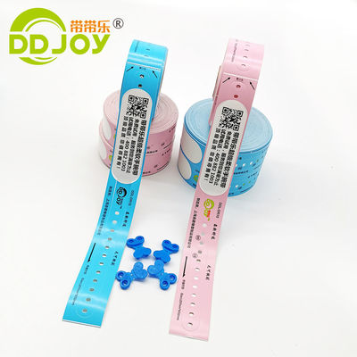 205*25mm pulseira de papel térmico para crianças para fabricação