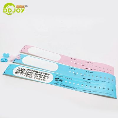 Pulseiras de papel térmico à prova d'água Ideal para verificação e segurança de identidade personalizada