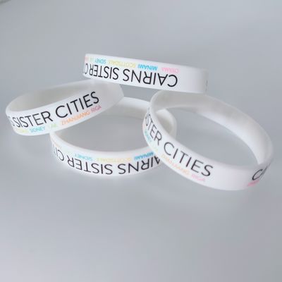 170*12*2mm Largura de Faixa Brilhando em escuro Pulseira de Silício Personalizada para Eventos Festival