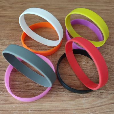 Técnica em relevo Pulseira de silicone multicolor Pulseiras de borracha para estilo náutico