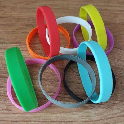 Técnica em relevo Pulseira de silicone multicolor Pulseiras de borracha para estilo náutico