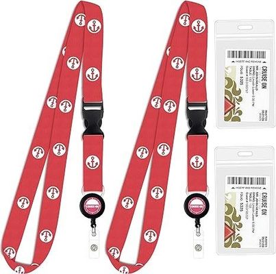 1 Método de Impressão a Cores Personalizar Lanyards de Sublimação Com Material de Poliéster Logo
