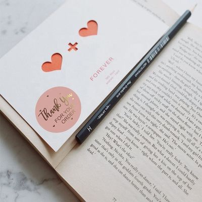 1 polegada resistente à água papel kraft rolo logotipo de ouro etiquetas autocolantes para encomenda personalizada