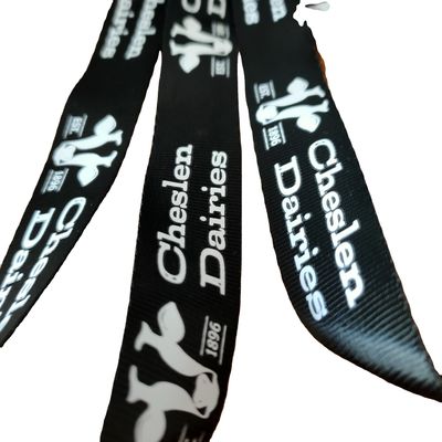 Lanyards de sublimação personalizados para agência de viagens 1 Impressão a cores e fivela de segurança