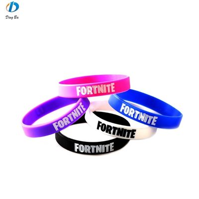 Recolha de fundos para eventos personalizados Pulseira redonda de silicone com certificação ISO9001
