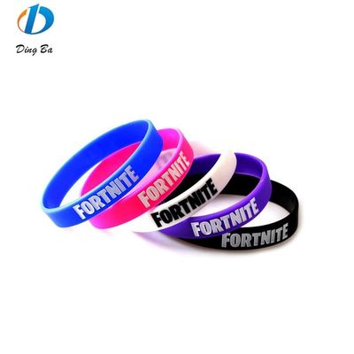 Pulseira de silicone personalizada de forma de desenho animado perfeita para olhar casual e esportivo