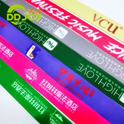 Pulseiras personalizadas de tecido tecido para eventos Impressão unilateral e dupla