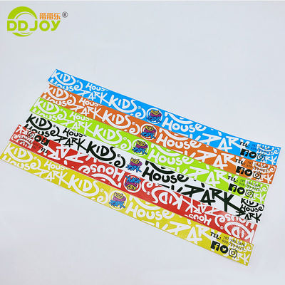 Logotipo personalizado Tyvek pulseiras para uma vez em adultos e crianças pulseira de papel Eventos VIP