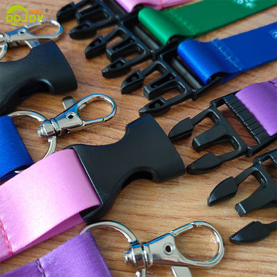 Acessórios de seda corante sublimação poliéster cordas para chaveiro logotipo personalizado 900 * 15 * 0,65mm