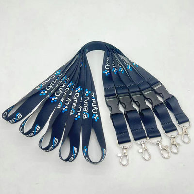 Método de Impressão Personalize Single Custom Sublimação Lanyards Para Promoção de Exposição