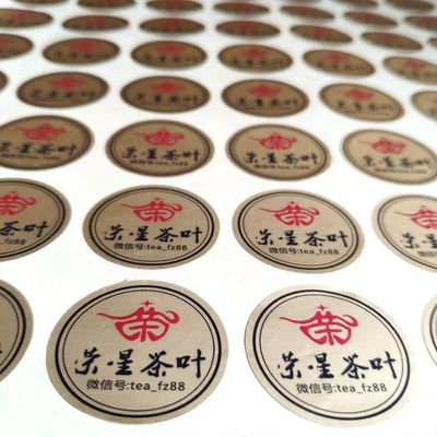 Etiquetas de embalagem adesivas impressas personalizadas para material de embalagem