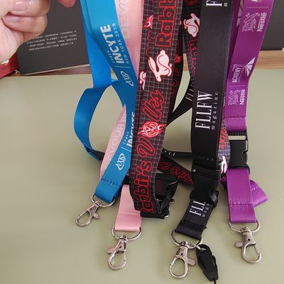 Lanyard de pescoço de escritório personalizado com DHL/UPS/FEDEX/Aramex TNT